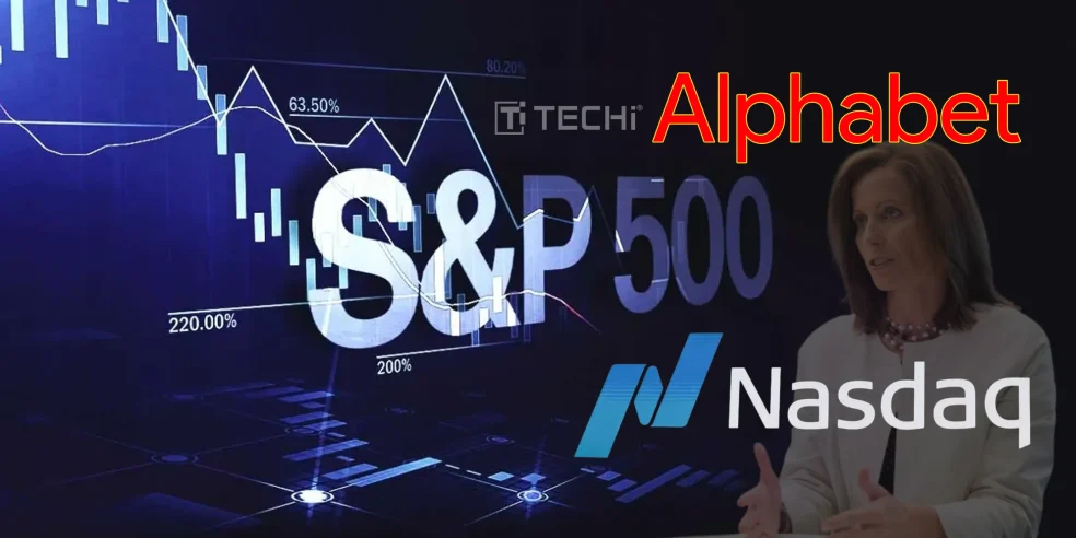 S&P dan Nasdaq Mencatatkan Rekor Penutupan Tertinggi, Terangkat oleh Alphabet