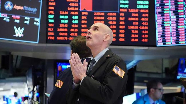 Saham-saham AS Melamah karena Powell Meredam Harapan Pemangkasan Suku Bunga The Fed